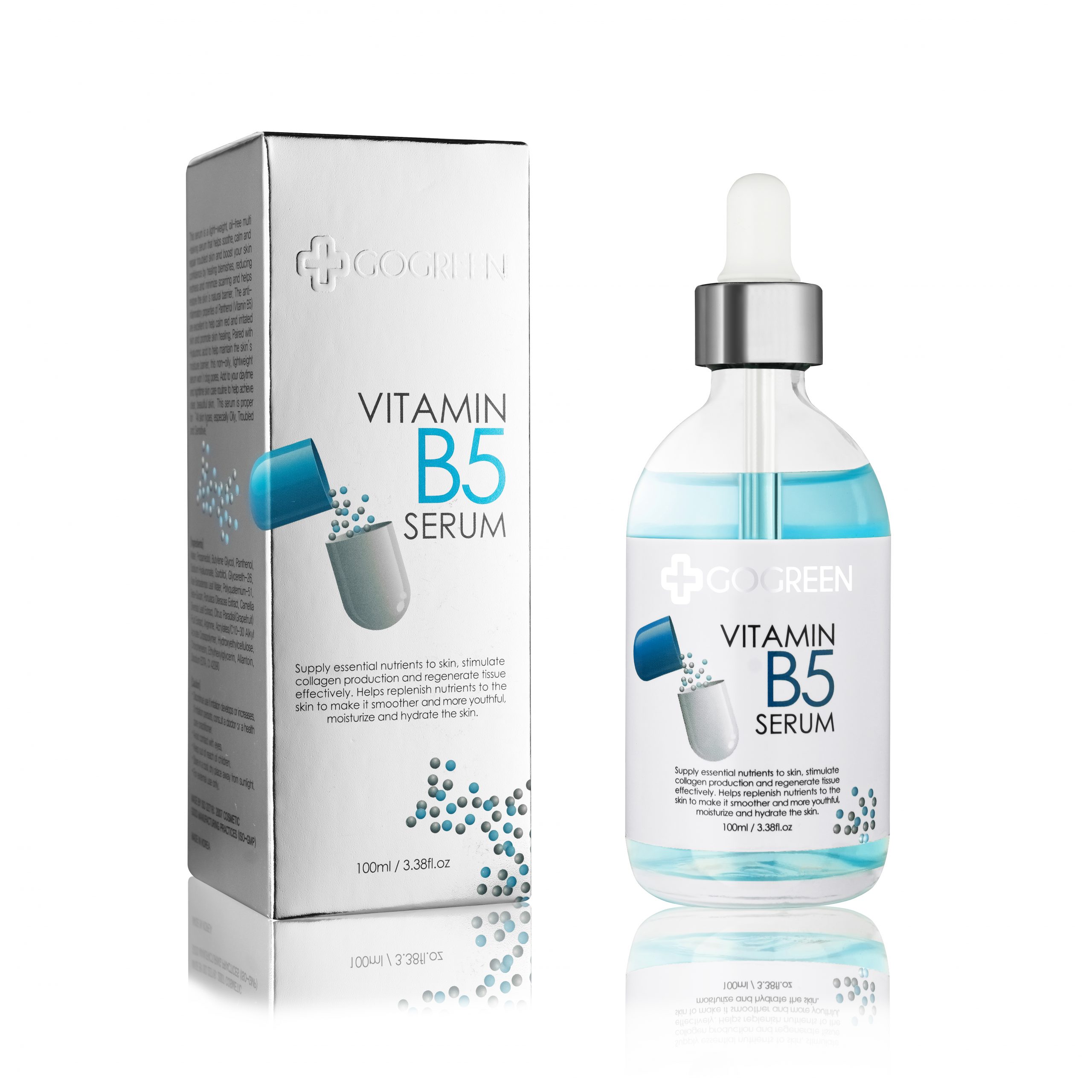 Có những loại da nào được khuyến cáo sử dụng serum Vitamin B5 Gogreen?
